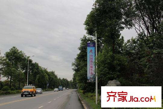 英酈莊園國(guó)色天香周邊道路