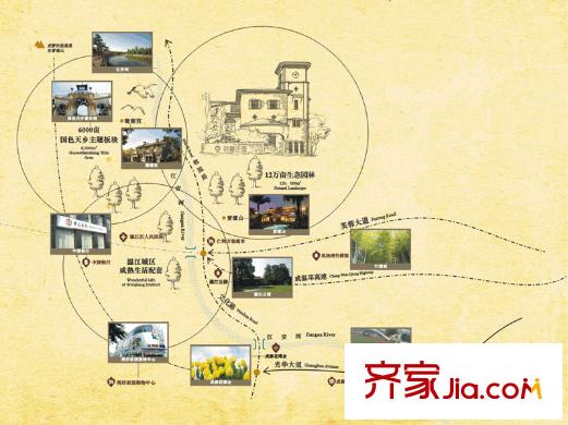 英酈莊園區(qū)域