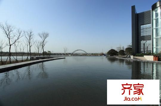 月映長(zhǎng)灘小區(qū)內(nèi)景觀實(shí)景(2010.03)