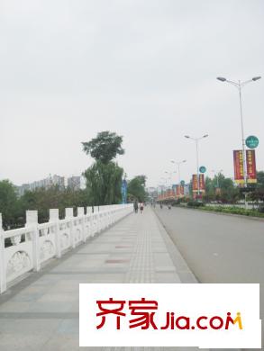 金海岸天府花園水城周邊毗河大橋