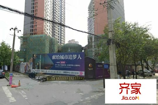 銀杏廣場項(xiàng)目外景實(shí)景（2015-3）