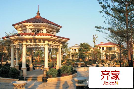 恒大山水城小區(qū)景觀實景(2011.11)