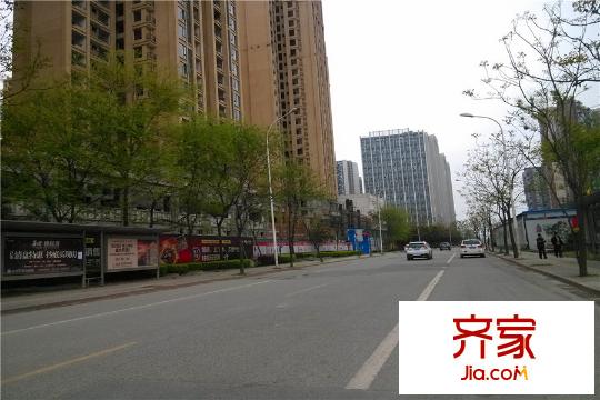 時(shí)代睿城項(xiàng)目8號(hào)樓實(shí)景（2015-3-22）