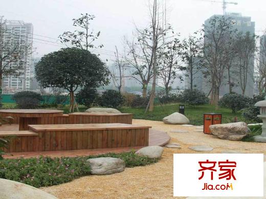 美城云庭小區(qū)內(nèi)部（2012.01）