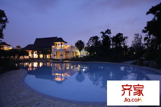 美城云庭項(xiàng)目夜景圖（2012-07-13）