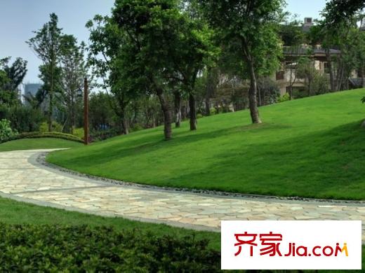 美城云庭周邊公園實(shí)景