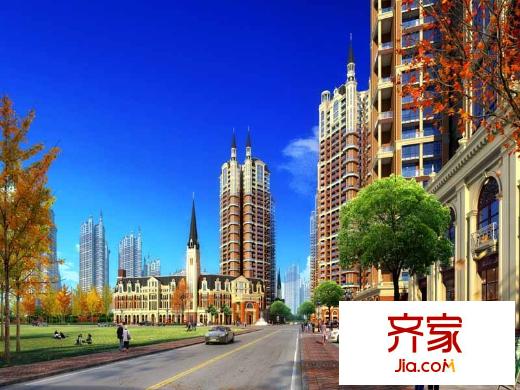 中德英倫城邦效果圖