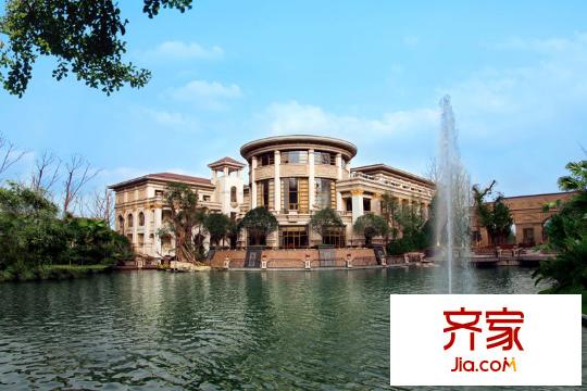 龍城國際售樓部外景圖（2011.04）