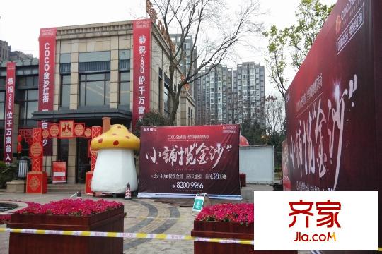 藍光COCO金沙項目售樓部實景（2015-3-11）