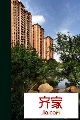 鉑雅苑住宅側(cè)面圖（2014.11）