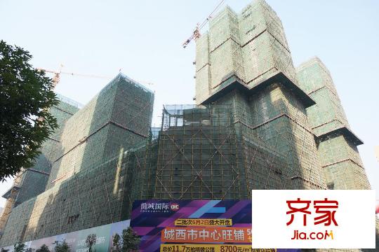 龍城國際五期施工進(jìn)度（2015-5-31）