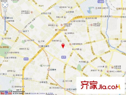 鑫城府電子地圖