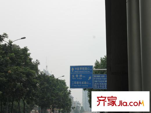 鑫城府項(xiàng)目周邊站牌（2013-1）