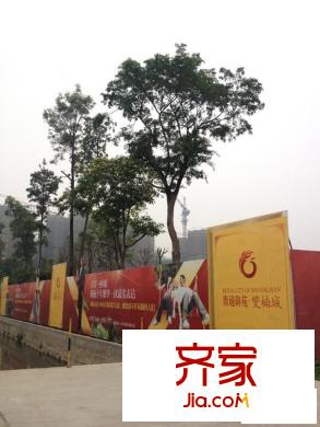 貴通御苑平方米楠城施工遠景圖（2013.05）