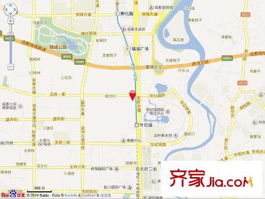 世龍廣場交通圖