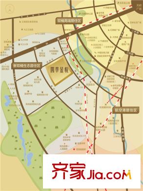 四季金悅區(qū)位