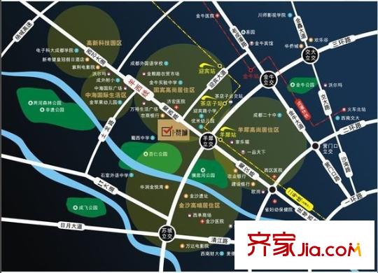 高家莊贊城區(qū)位圖