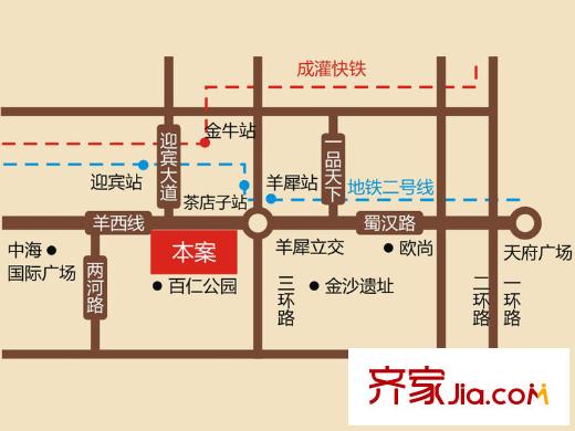 高家莊贊城區(qū)位圖