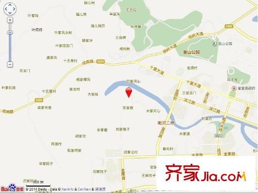 恒大御景半島電子地圖