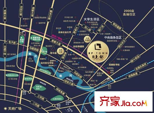 友盛上都區(qū)位圖
