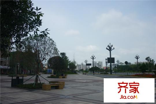 麥田國際社區(qū)小區(qū)周邊道路（2015.3）
