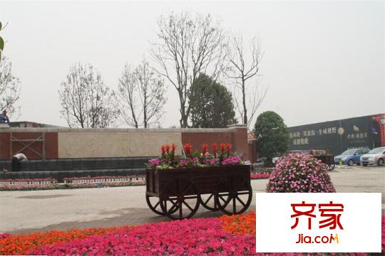 保利林語溪售樓部景觀（2015.3）
