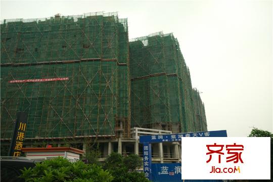 藍(lán)潤(rùn)棠湖春天V客工地（2015.10.13）