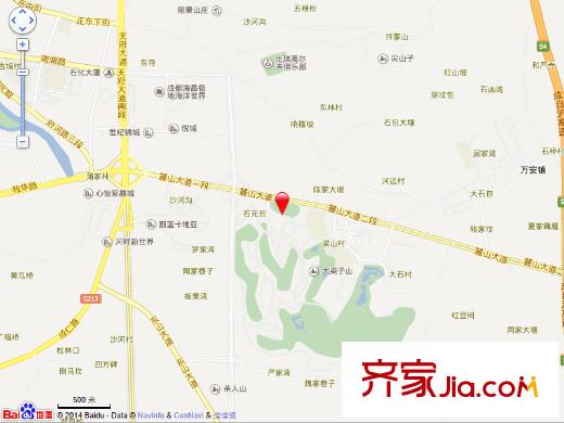 麓山國(guó)際社區(qū)IMAX大平層電子地圖