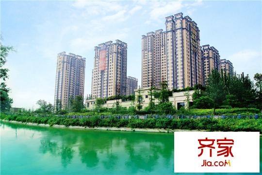 天合凱旋公館沿河實(shí)景（2015-5）