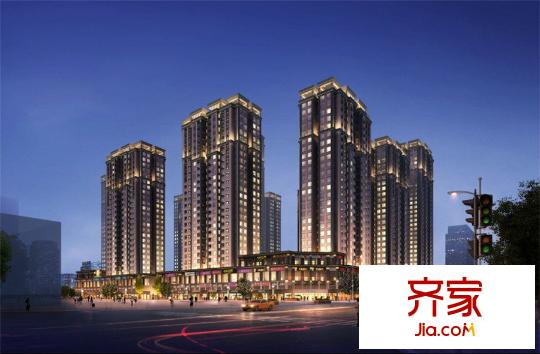 天合凱旋公館夜景圖
