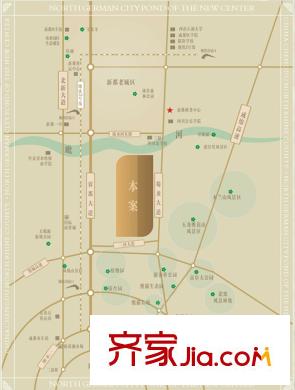 萊茵北郡區(qū)域圖