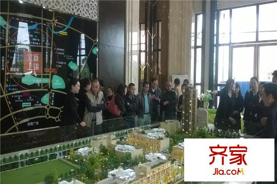 北新上錦售樓部沙盤圖（2015.4）