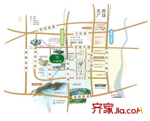 金房大榕灣區(qū)域圖