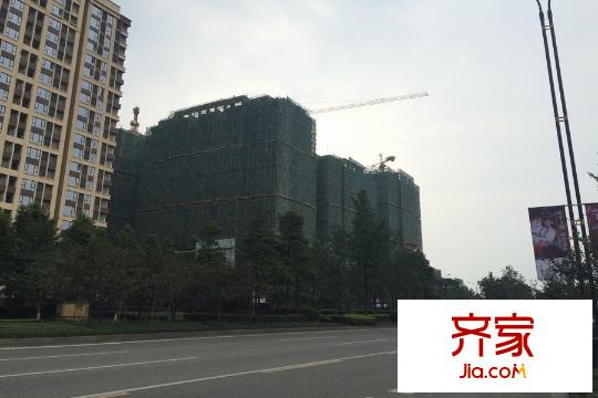 東原時(shí)光道二期6、7棟施工進(jìn)度（2015-9）