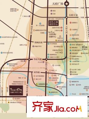 九龍倉時代上城區(qū)位圖