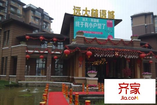 遠(yuǎn)大林語(yǔ)城南庭售樓處（2015.3）