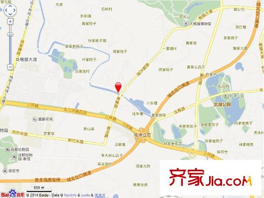 藍(lán)潤藍(lán)客城電子地圖