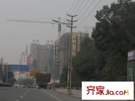 九龍倉時代上城臨時接待中心周邊道路