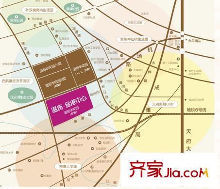 溫資金港中心區(qū)位圖