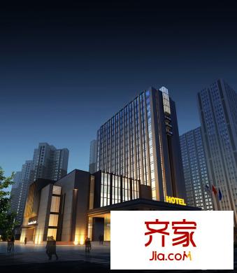 北斗七星城夜景效果