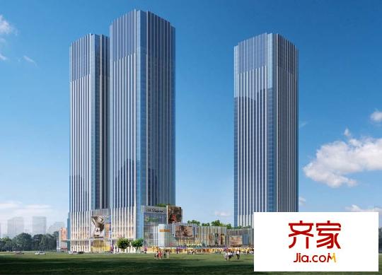 恒大曹家巷廣場商業(yè)綜合體外立面