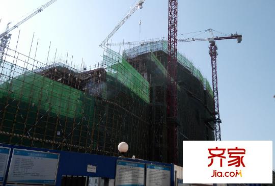 郫縣百倫廣場(chǎng)工程建設(shè)進(jìn)度（2015.11.09）