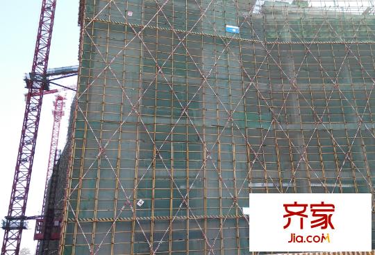 郫縣百倫廣場(chǎng)樓棟建設(shè)進(jìn)度（2015.11.09）
