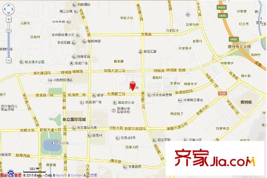遠(yuǎn)大林語(yǔ)城南庭交通圖