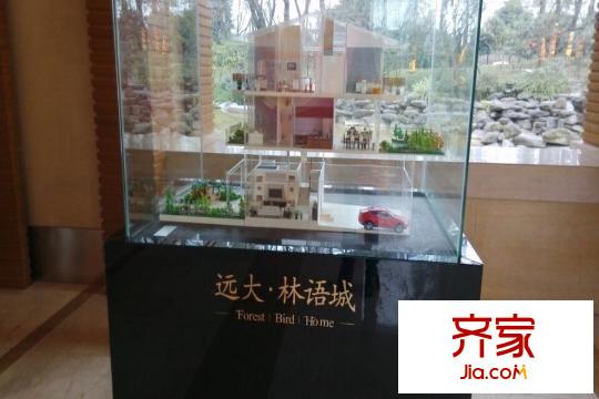 遠(yuǎn)大林語(yǔ)城南庭售樓處模型（2015.3）