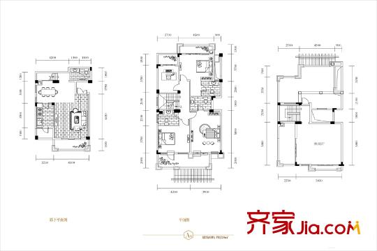 和貴南山上洋房a4戶(hù)型 5室2廳4衛(wèi)1廚