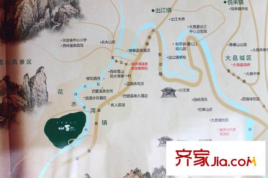 山客部落區(qū)位圖