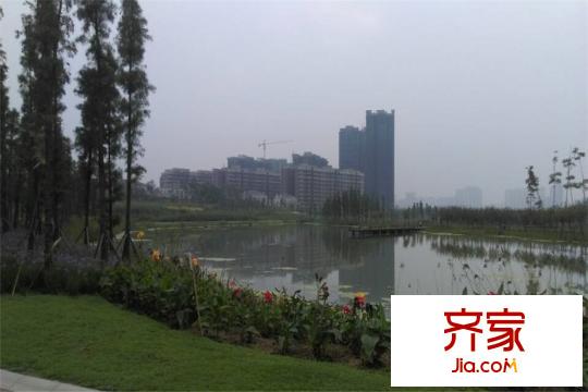 保利獅子湖項目遠景（2015-9）