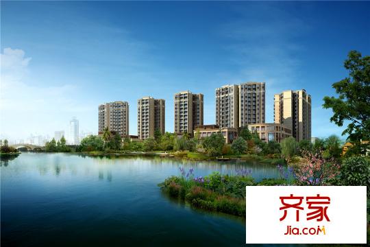 北大資源公園1898湖景透視
