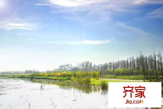 保利獅子湖社區(qū)湖景（2015-11）